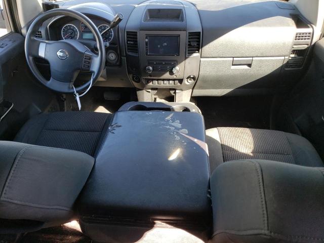 1N6BA0EKXCN316123 - 2012 NISSAN TITAN S GRAY photo 8