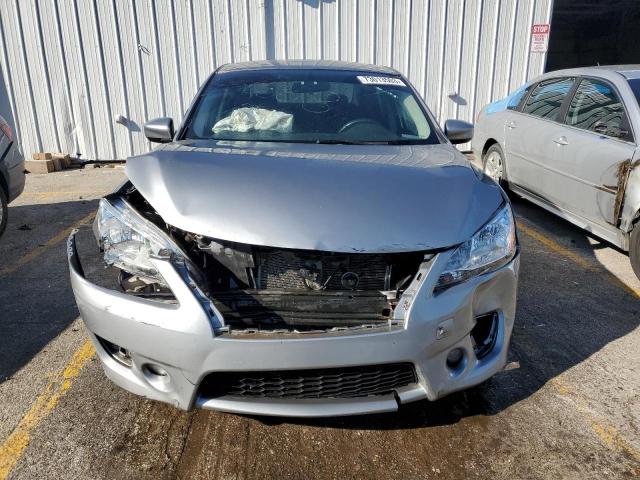 3N1AB7AP2EY227533 - 2014 NISSAN SENTRA S SILVER photo 5