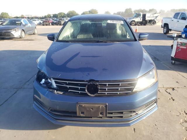 3VW2B7AJ0JM250529 - 2018 VOLKSWAGEN JETTA S BLUE photo 5