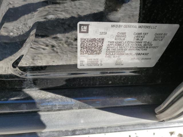 5GAERBKW3LJ182432 - 2020 BUICK ENCLAVE ESSENCE 黑色 照片 13