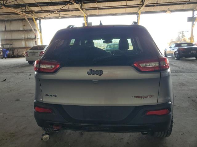 1C4PJMBS1GW278382 - 2016 JEEP CHEROKEE TRAILHAWK SILVER photo 6