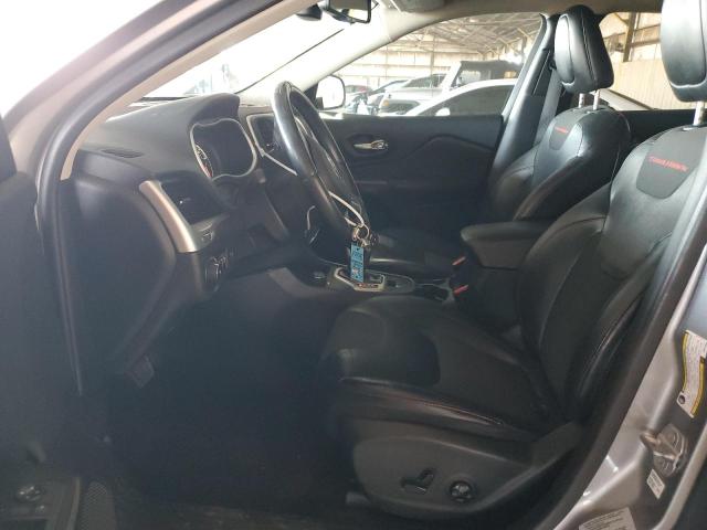 1C4PJMBS1GW278382 - 2016 JEEP CHEROKEE TRAILHAWK SILVER photo 7