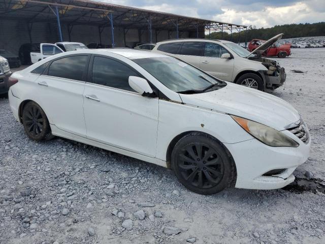 5NPEC4AC3CH325648 - 2012 HYUNDAI SONATA SE WHITE photo 4