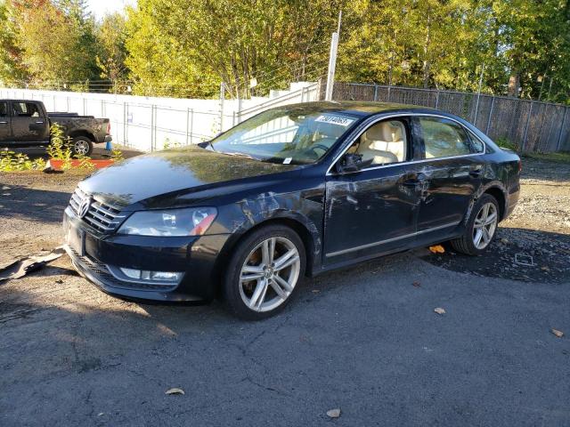 1VWCN7A31CC002579 - 2012 VOLKSWAGEN PASSAT SEL GRAY photo 1