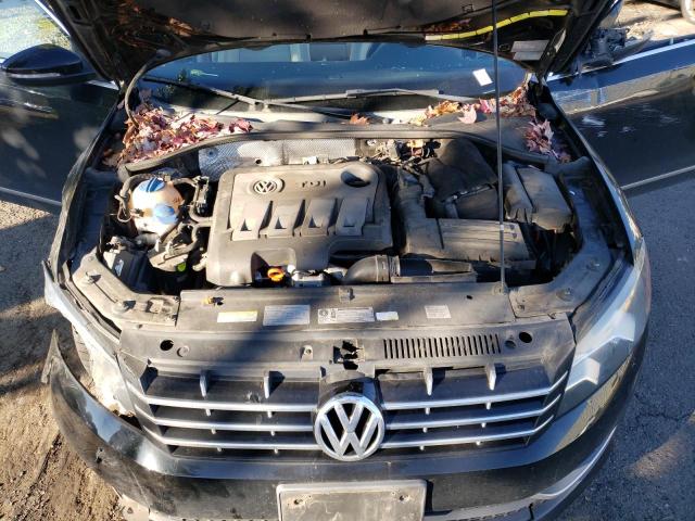 1VWCN7A31CC002579 - 2012 VOLKSWAGEN PASSAT SEL GRAY photo 11