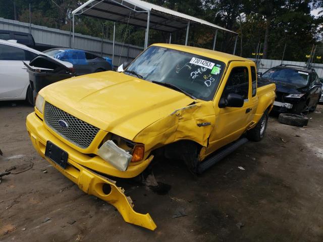 2002 FORD RANGER SUPER CAB, 