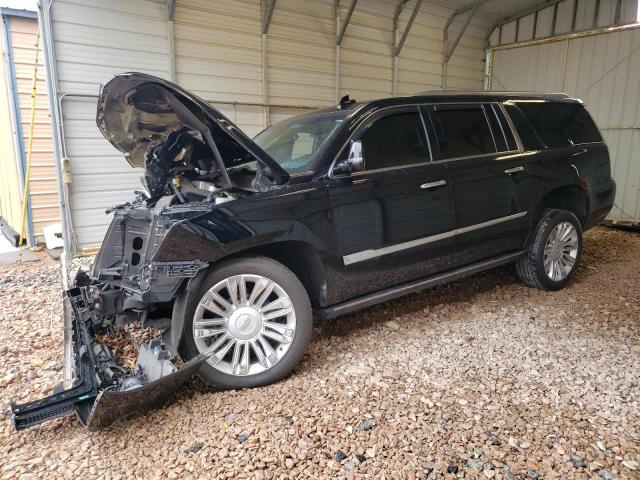 1GYS4KKJ2JR347982 - 2018 CADILLAC ESCALADE ESV PLATINUM შავი ფოტო 1