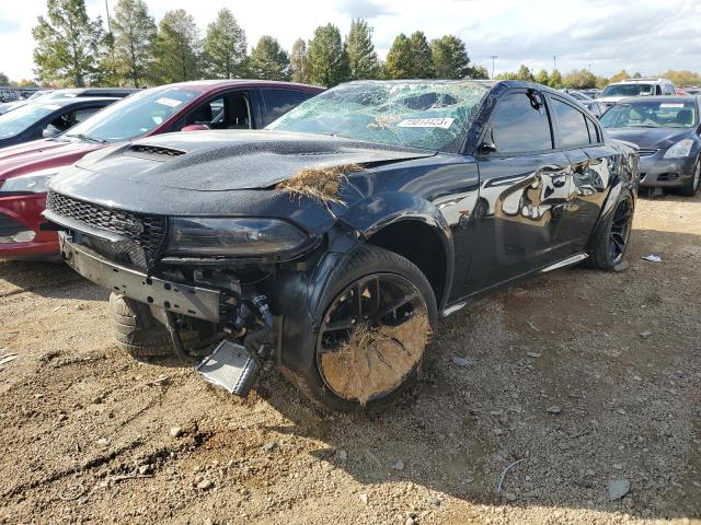 2C3CDXL93PH626317 - 2023 DODGE CHARGER SRT HELLCAT BLACK photo 1