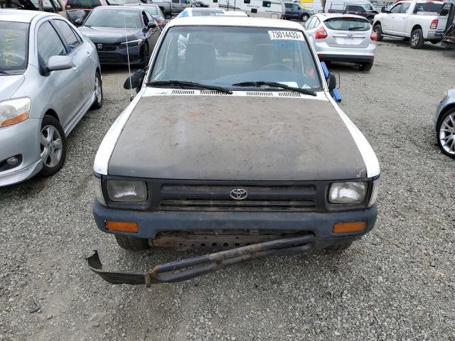 4TARN81A9RZ164107 - 1994 TOYOTA PICKUP 1/2 TON SHORT WHEELBASE STB WHITE photo 5