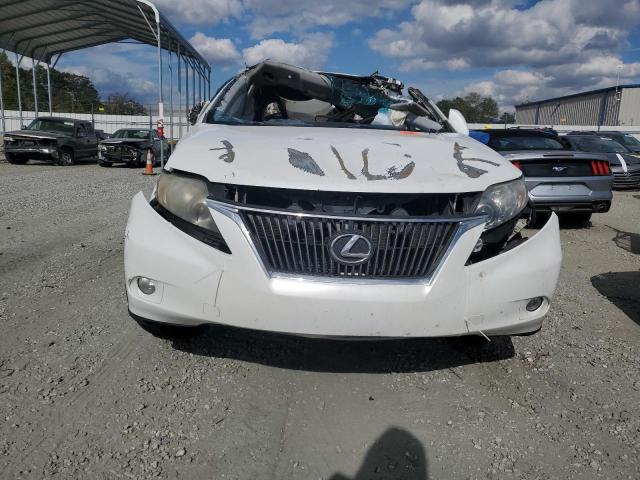 2T2BK1BA3AC012290 - 2010 LEXUS RX 350 WHITE photo 5