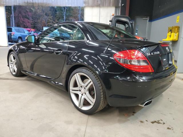 WDBWK5JA8BF239108 - 2011 MERCEDES-BENZ SLK 350 BLACK photo 2