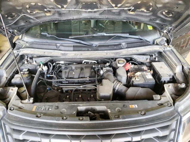 1FM5K8AR0JGB59195 - 2018 FORD EXPLORER POLICE INTERCEPTOR შავი ფოტო 12