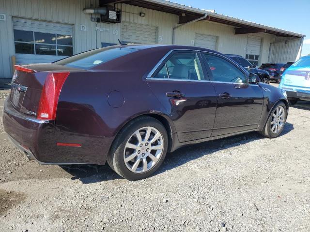 1G6DS57V880209088 - 2008 CADILLAC CTS HI FEATURE V6 BURGUNDY photo 3