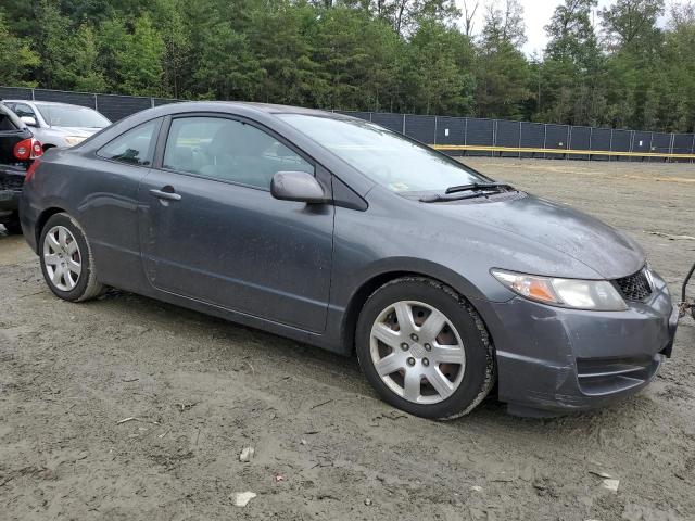 2HGFG1B65AH503616 - 2010 HONDA CIVIC LX GRAY photo 4