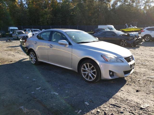 JTHCF5C22B5048836 - 2011 LEXUS IS 250 SILVER photo 4