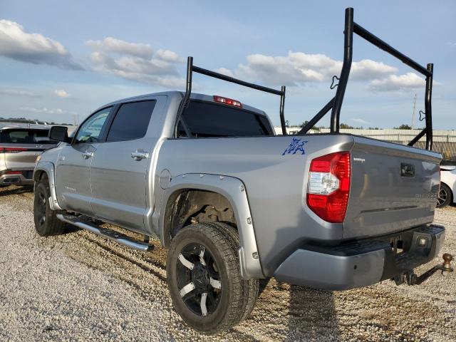 5TFFW5F10GX203431 - 2016 TOYOTA TUNDRA CREWMAX LIMITED SILVER photo 2