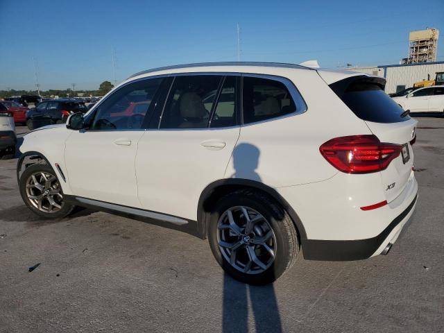 5UXTY3C0XM9E69148 - 2021 BMW X3 SDRIVE30I WHITE photo 2