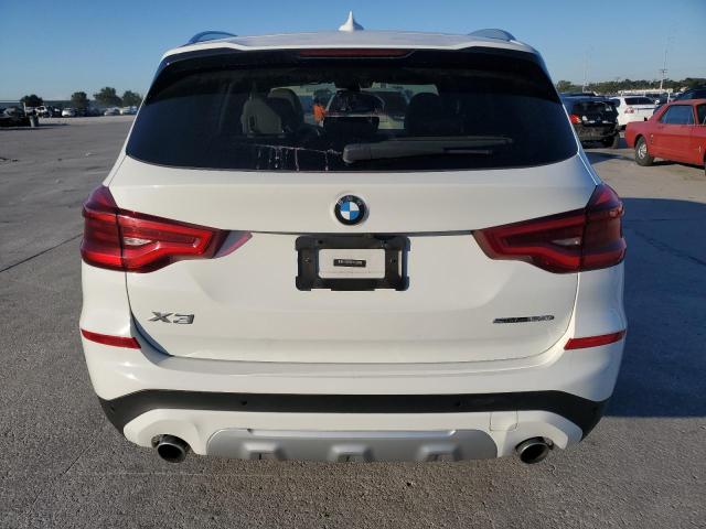 5UXTY3C0XM9E69148 - 2021 BMW X3 SDRIVE30I WHITE photo 6