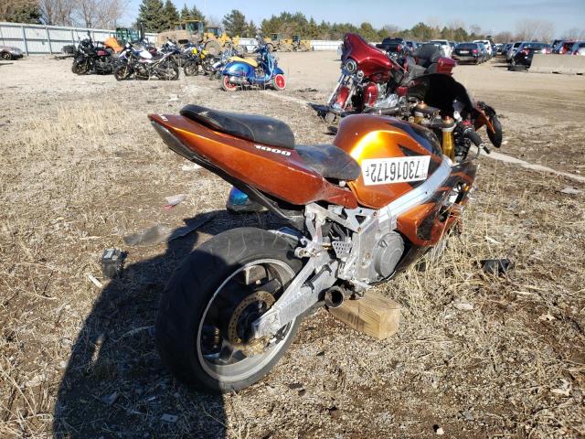 JS1GT75AX32110685 - 2003 SUZUKI GSX-R1000 ORANGE photo 4