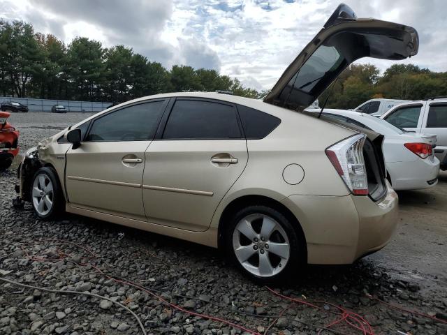 JTDKN3DU7B0322730 - 2011 TOYOTA PRIUS BEIGE photo 2