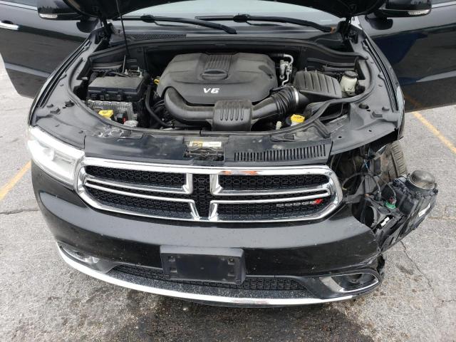 1C4RDJDG6FC827114 - 2015 DODGE DURANGO LIMITED BLACK photo 12