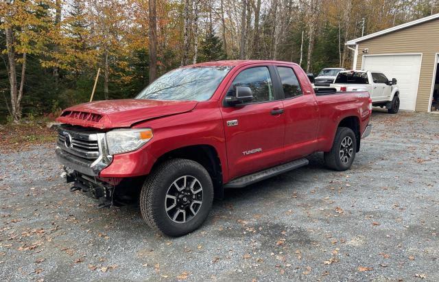 5TFUY5F17HX635680 - 2017 TOYOTA TUNDRA DOUBLE CAB SR/SR5 MAROON photo 2