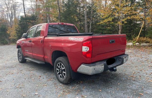 5TFUY5F17HX635680 - 2017 TOYOTA TUNDRA DOUBLE CAB SR/SR5 MAROON photo 3