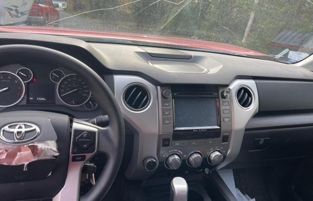 5TFUY5F17HX635680 - 2017 TOYOTA TUNDRA DOUBLE CAB SR/SR5 MAROON photo 9