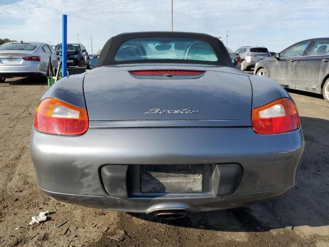 WP0CA29822U625283 - 2002 PORSCHE BOXSTER SILVER photo 6