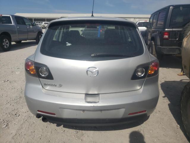 JM1BK143441142767 - 2004 MAZDA 3 HATCHBACK GRAY photo 6