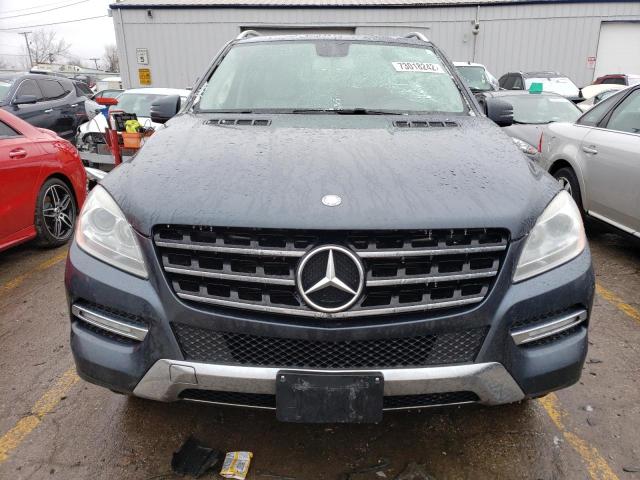 4JGDA5HB3CA029004 - 2012 MERCEDES-BENZ ML 350 4MATIC GRAY photo 5