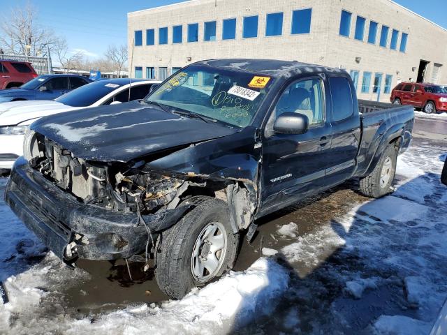 5TEUU4EN0AZ691887 - 2010 TOYOTA TACOMA ACCESS CAB BLACK photo 1