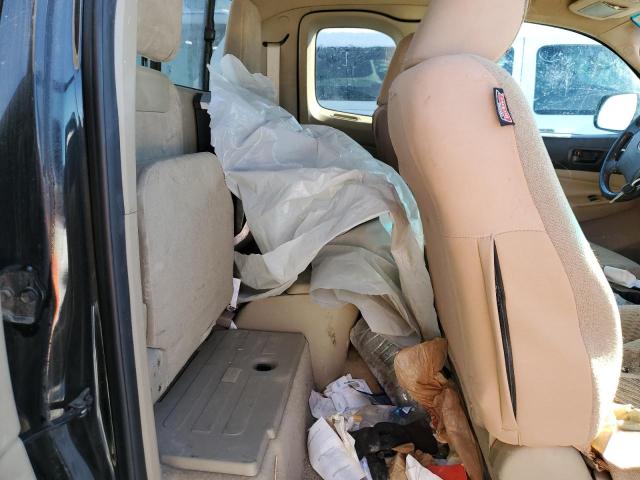 5TEUU4EN0AZ691887 - 2010 TOYOTA TACOMA ACCESS CAB შავი ფოტო 10