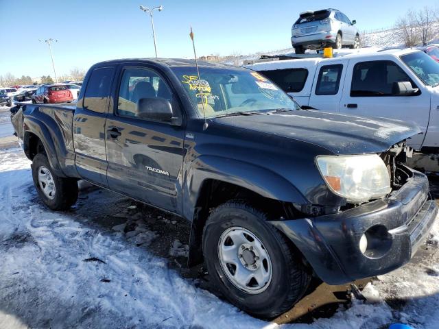 5TEUU4EN0AZ691887 - 2010 TOYOTA TACOMA ACCESS CAB შავი ფოტო 4