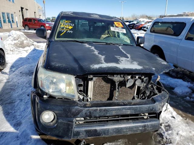 5TEUU4EN0AZ691887 - 2010 TOYOTA TACOMA ACCESS CAB BLACK photo 5