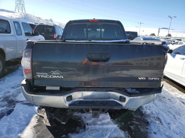 5TEUU4EN0AZ691887 - 2010 TOYOTA TACOMA ACCESS CAB შავი ფოტო 6