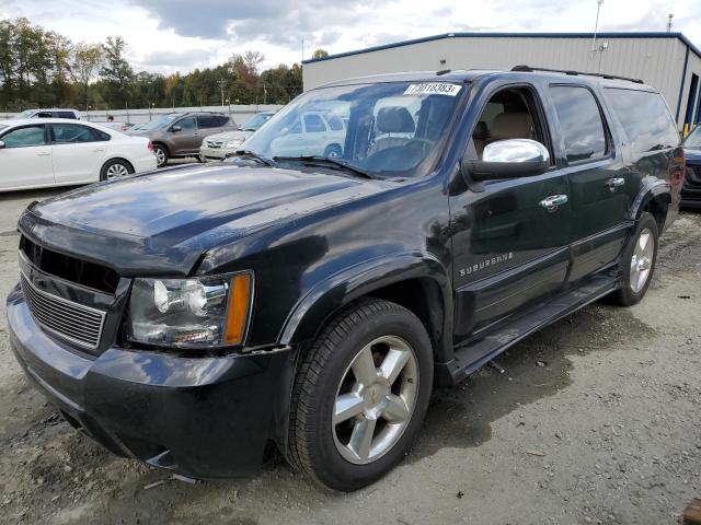 3GNFC16007G219102 - 2007 CHEVROLET SUBURBAN C1500 BLACK photo 1