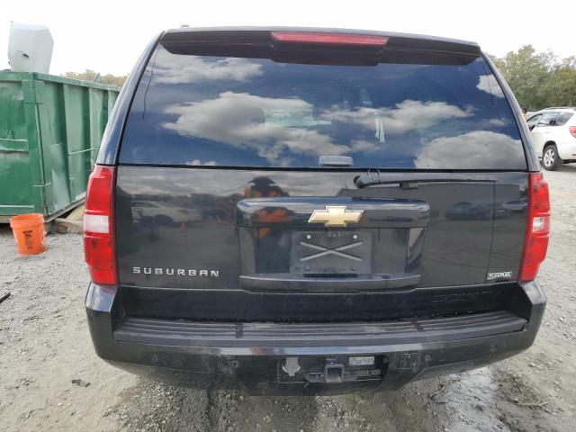 3GNFC16007G219102 - 2007 CHEVROLET SUBURBAN C1500 BLACK photo 6