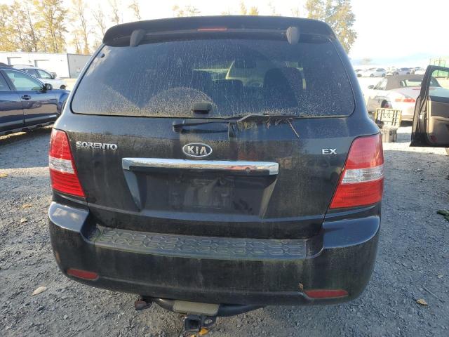 KNDJC736X85850267 - 2008 KIA SORENTO EX BLACK photo 6