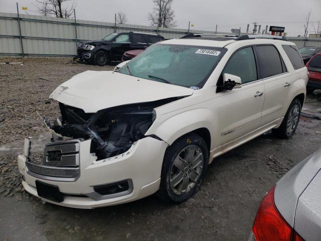 1GKKVTKD3DJ248520 - 2013 GMC ACADIA DENALI WHITE photo 1