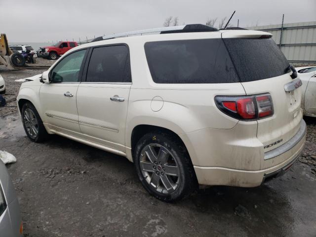 1GKKVTKD3DJ248520 - 2013 GMC ACADIA DENALI WHITE photo 2