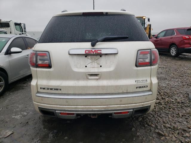 1GKKVTKD3DJ248520 - 2013 GMC ACADIA DENALI WHITE photo 6