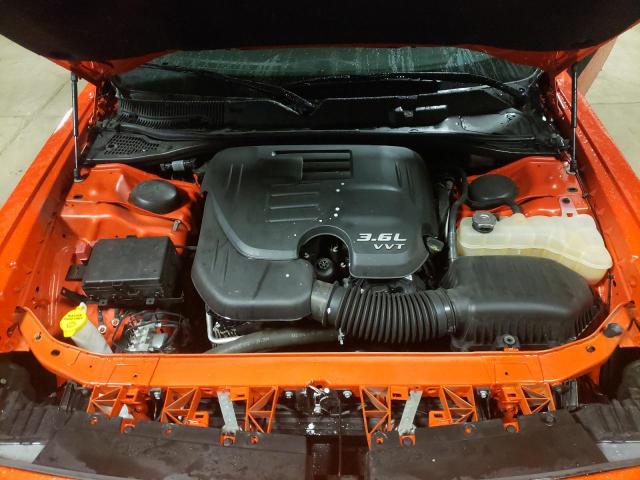 2C3CDZGG7KH655543 - 2019 DODGE CHALLENGER SXT ORANGE photo 11