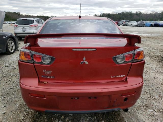 JA32U2FUXEU018250 - 2014 MITSUBISHI LANCER ES/ES SPORT RED photo 6