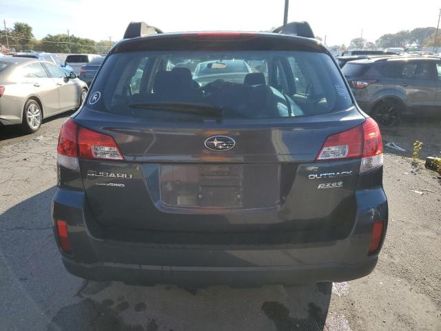 4S4BRBACXC3270869 - 2012 SUBARU OUTBACK 2.5I GRAY photo 6