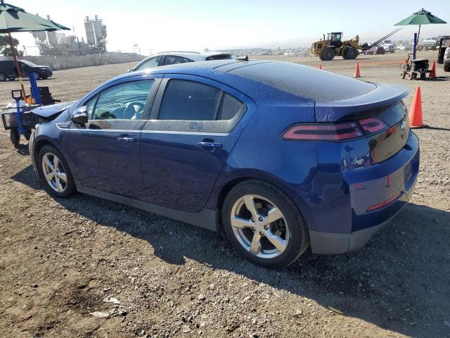 1G1RD6E48CU109676 - 2012 CHEVROLET VOLT BLUE photo 2