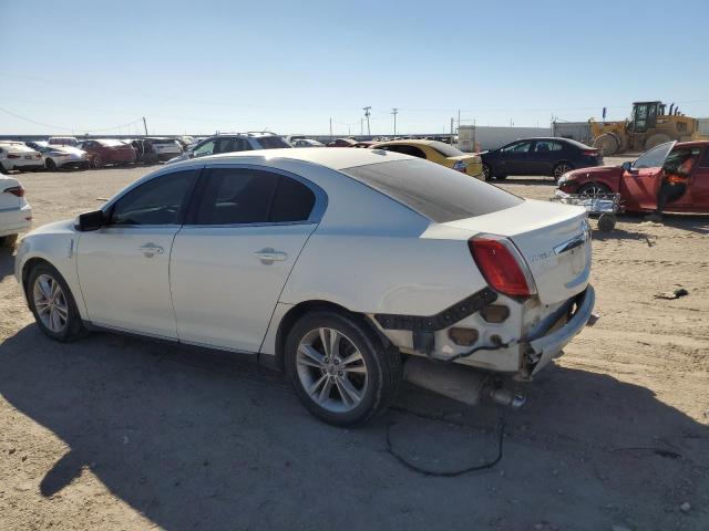 1LNHL9DR2CG802127 - 2012 LINCOLN MKS WHITE photo 2