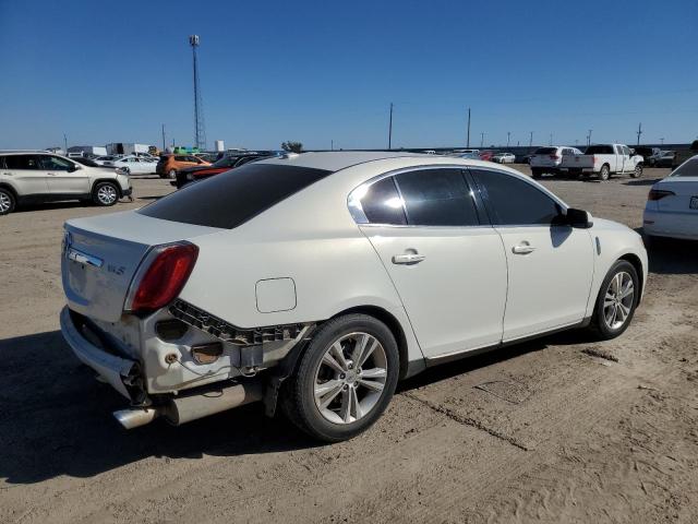 1LNHL9DR2CG802127 - 2012 LINCOLN MKS WHITE photo 3