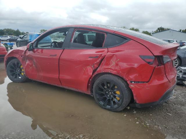 5YJYGDEE8MF193354 - 2021 TESLA MODEL Y 红色 照片 2