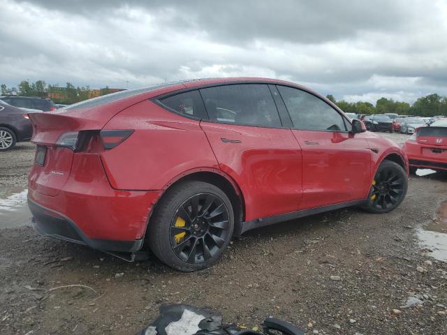 5YJYGDEE8MF193354 - 2021 TESLA MODEL Y 红色 照片 3